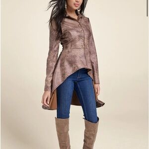 VENUS Brown Trench Coat